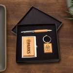 Custom Pen and Keychain Gift Set